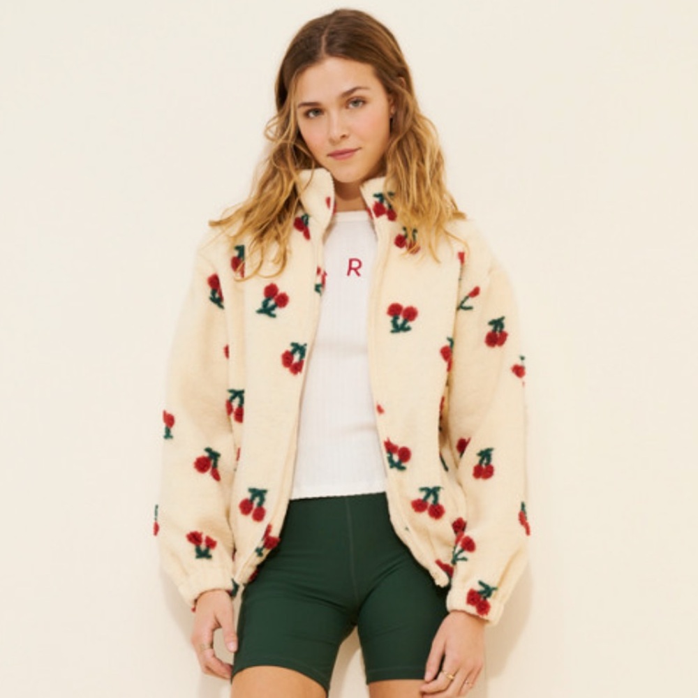 Poppy Relaxed Sherpa Jacket